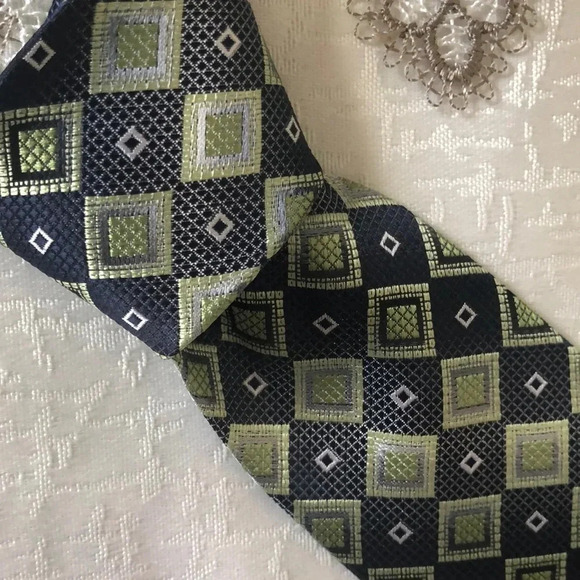 Men’s Alexander Julian Colours Neck Tie - Picture 1 of 4